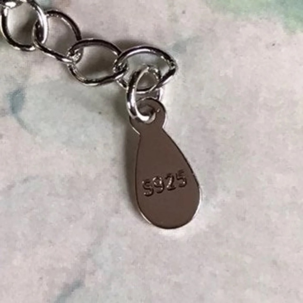 New! Sterling Silver Heart Pendant Necklace - Picture 7 of 8